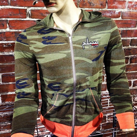 Muslim Camo Zip Up Hoodie